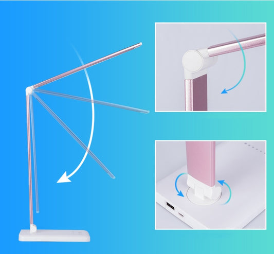 Folding LED Reading Table Lamp