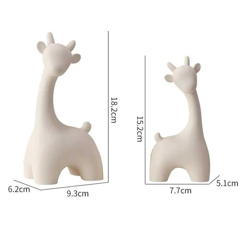 Nordic Exquisite Deer Statue Ornaments - Lucent Lifestyle