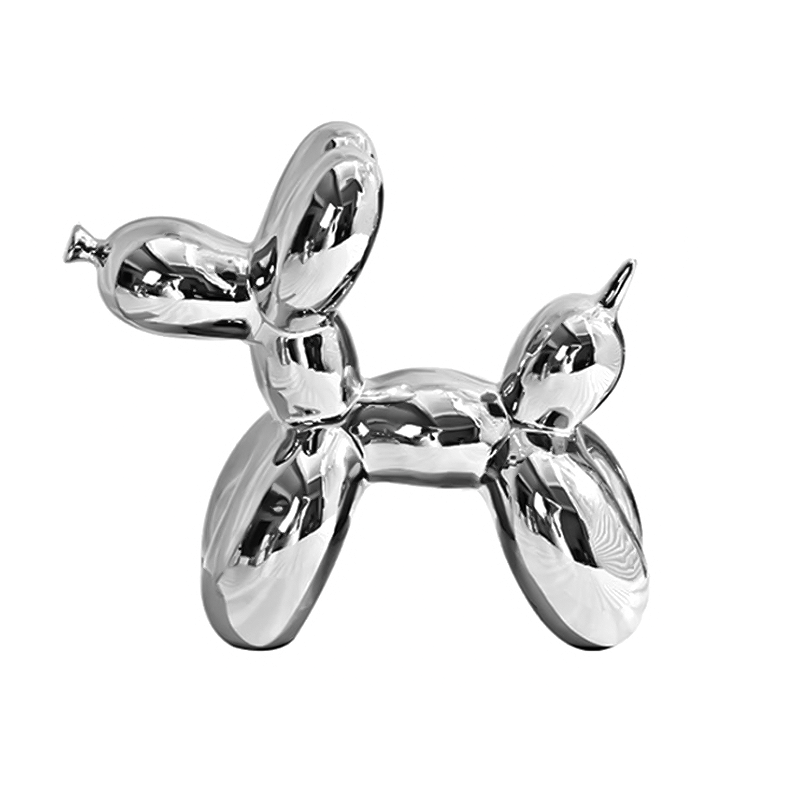 Mini Ceramic Balloon Dog Abstract Ornament - Lucent Lifestyle