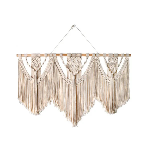 Hand Woven Lace Wall Hanging Tapestry - Lucent Lifestyle