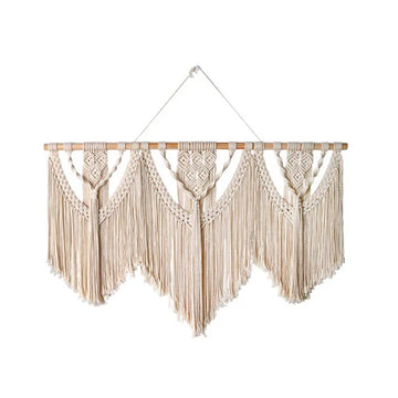 Hand Woven Lace Wall Hanging Tapestry - Lucent Lifestyle