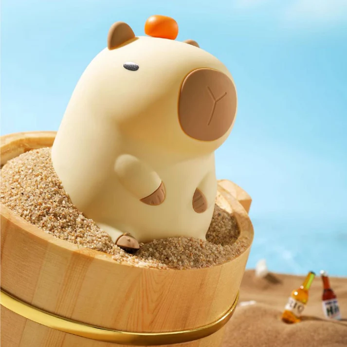 Cute Silicone Capybara Night Light - Lucent Lifestyle