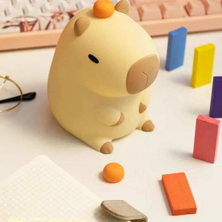 Cute Silicone Capybara Night Light - Lucent Lifestyle