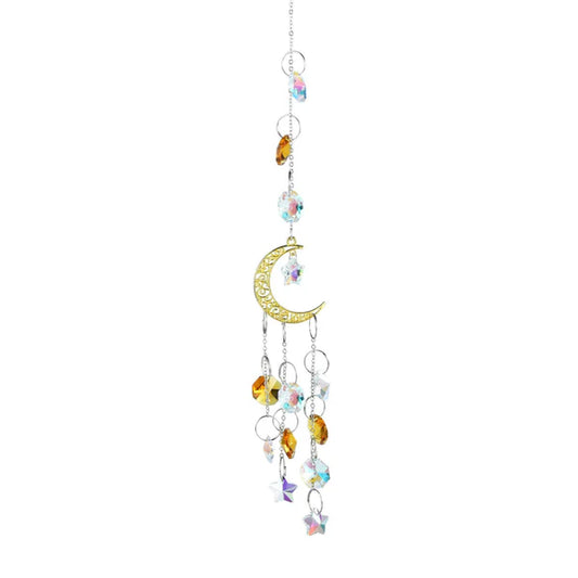 Crystal Glass Lamp Wind Chime Pendant - Lucent Lifestyle