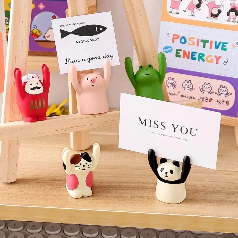 Creative Cartoon Photo Card Holder - Lucent Lifestyle