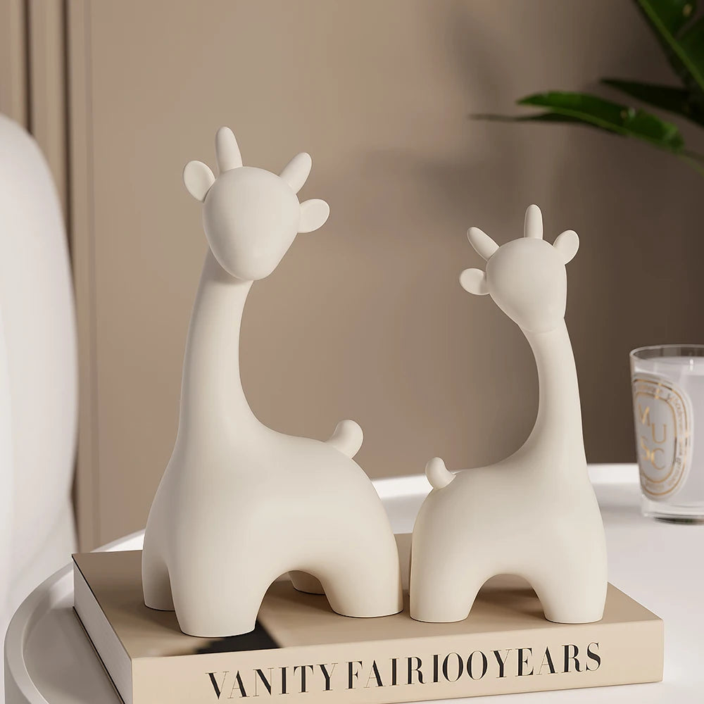 Nordic Exquisite Deer Statue Ornaments - Lucent Lifestyle