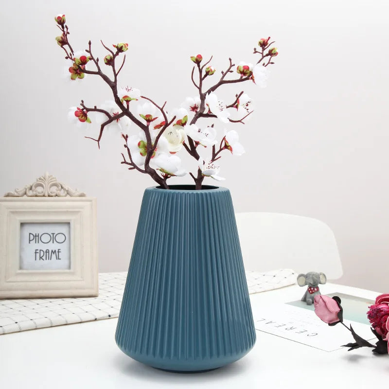 Nordic Ceramic Plastic Creative Vase - Lucent Lifestyle