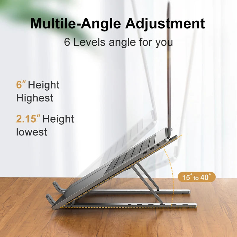 Aluminum Alloy Laptop Stand - Lucent Lifestyle