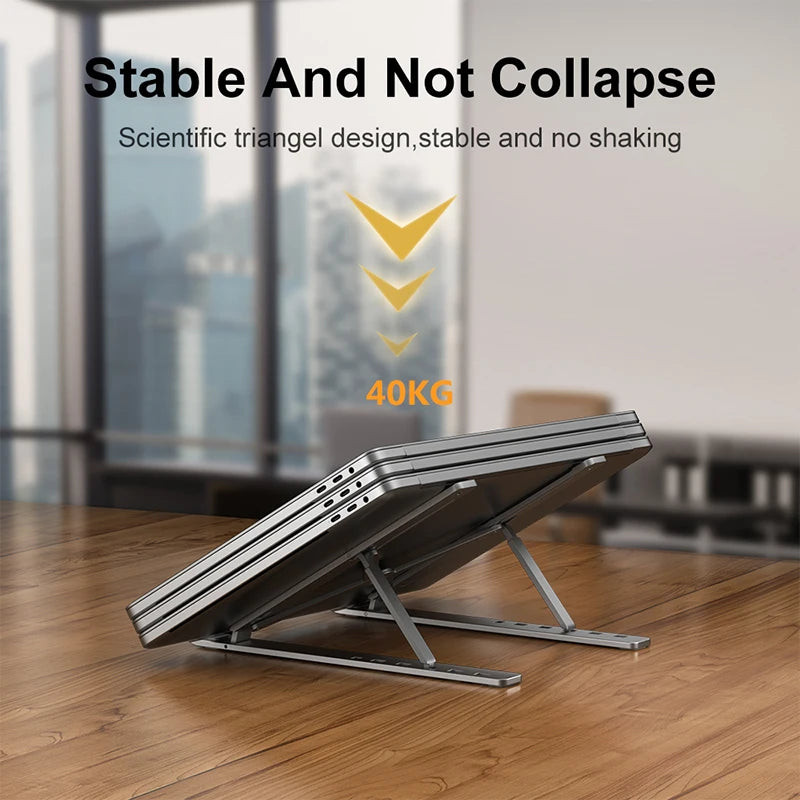 Aluminum Alloy Laptop Stand - Lucent Lifestyle