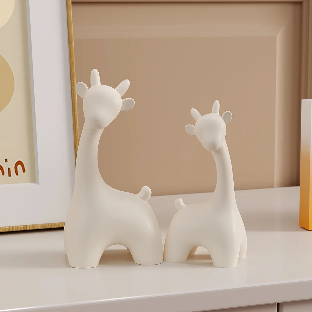 Nordic Exquisite Deer Statue Ornaments - Lucent Lifestyle