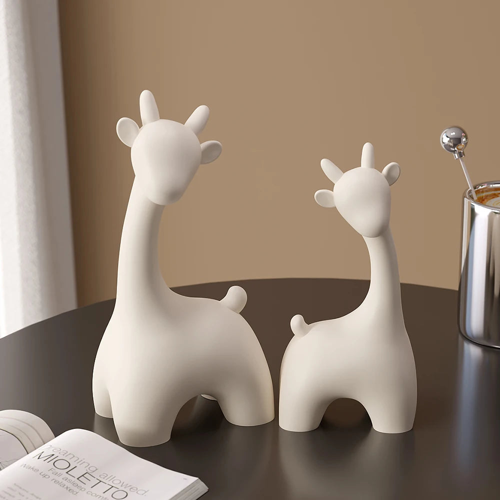 Nordic Exquisite Deer Statue Ornaments - Lucent Lifestyle