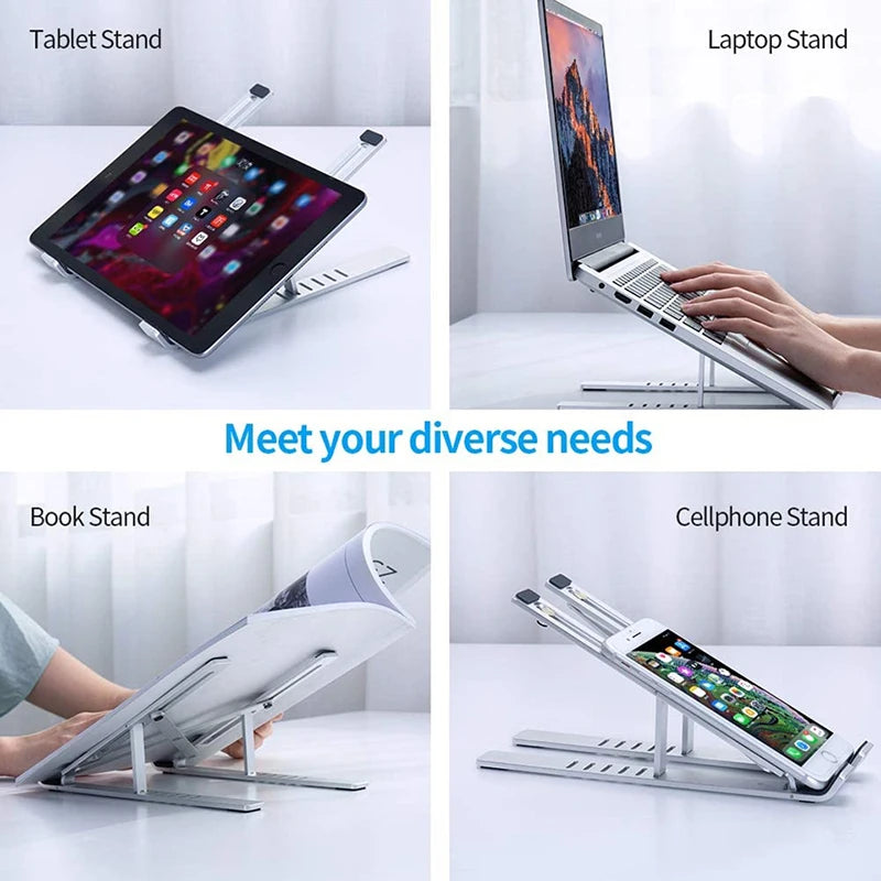 Aluminum Alloy Laptop Stand - Lucent Lifestyle