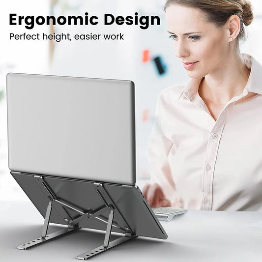 Aluminum Alloy Laptop Stand - Lucent Lifestyle